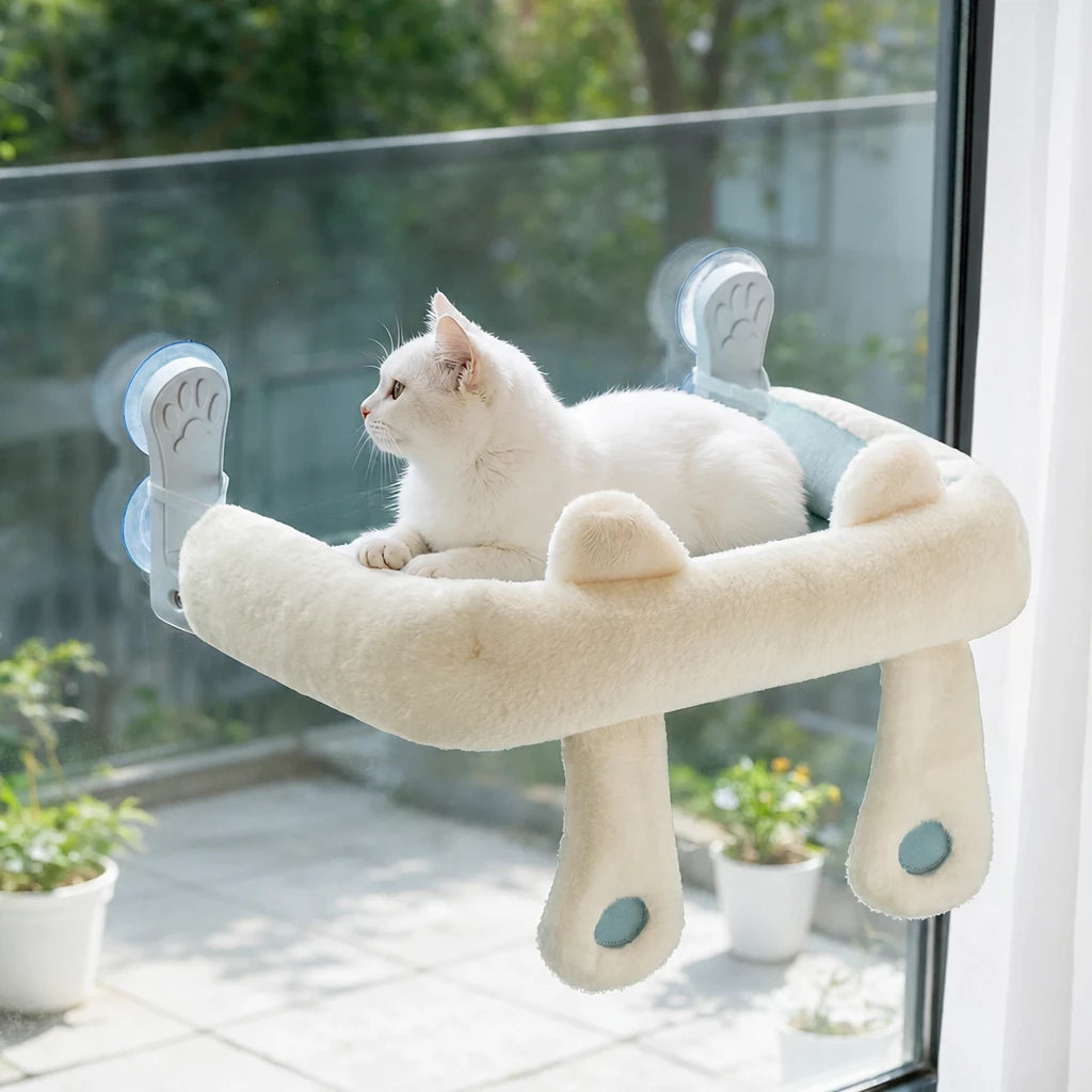 Cat Window Hammock with Suction Cups