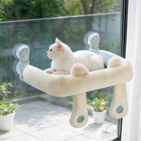 Cat Window Hammock with Suction Cups