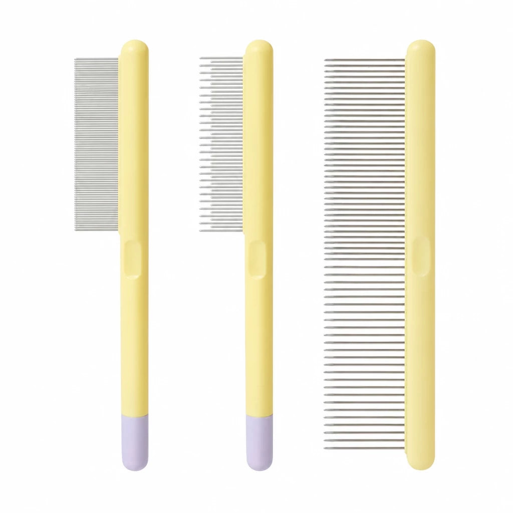 Stainless Steel Pet Grooming Combs for Cats and Dogs