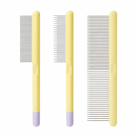 Stainless Steel Pet Grooming Combs for Cats and Dogs