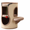 Sisal Cat Scratching Barrel Tower with Enclosed Hideaway