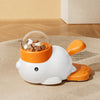 Duck-Shaped Rotating Treat Dispenser Toy