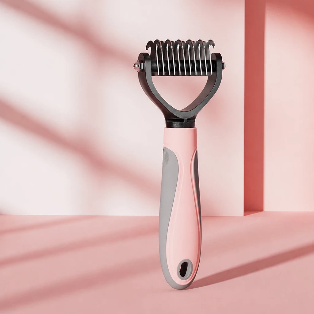 Double-Sided Dematting Comb for Cats & Dogs