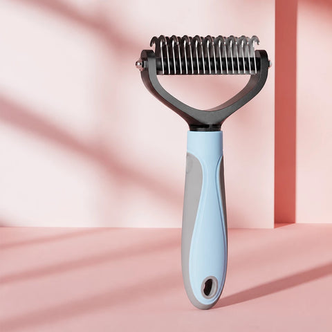 Double-Sided Dematting Comb for Cats & Dogs