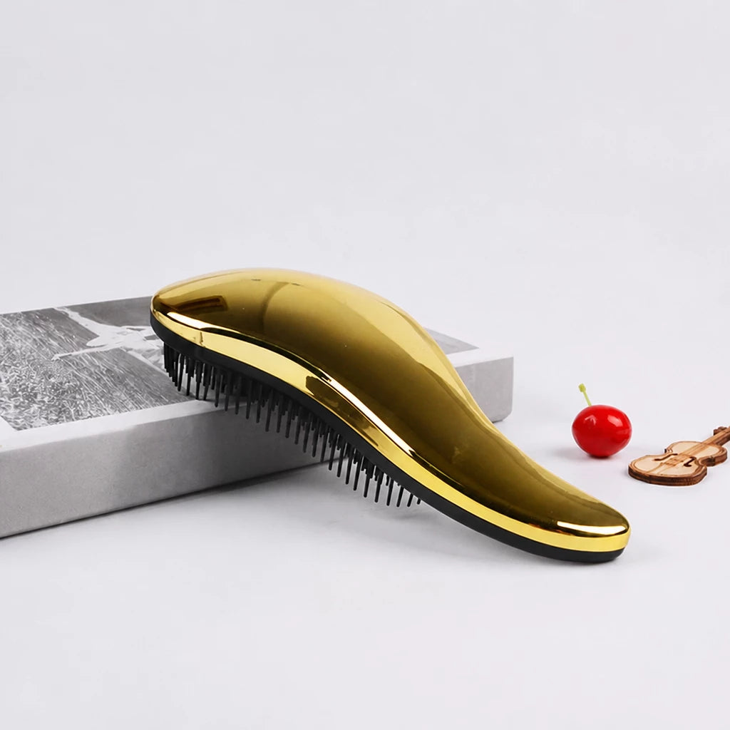 Pet Deshedding Massage Comb with Comb Cleaner for Dogs & Cats