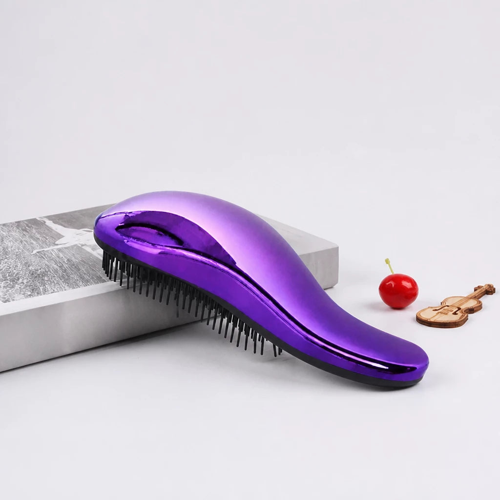 Pet Deshedding Massage Comb with Comb Cleaner for Dogs & Cats