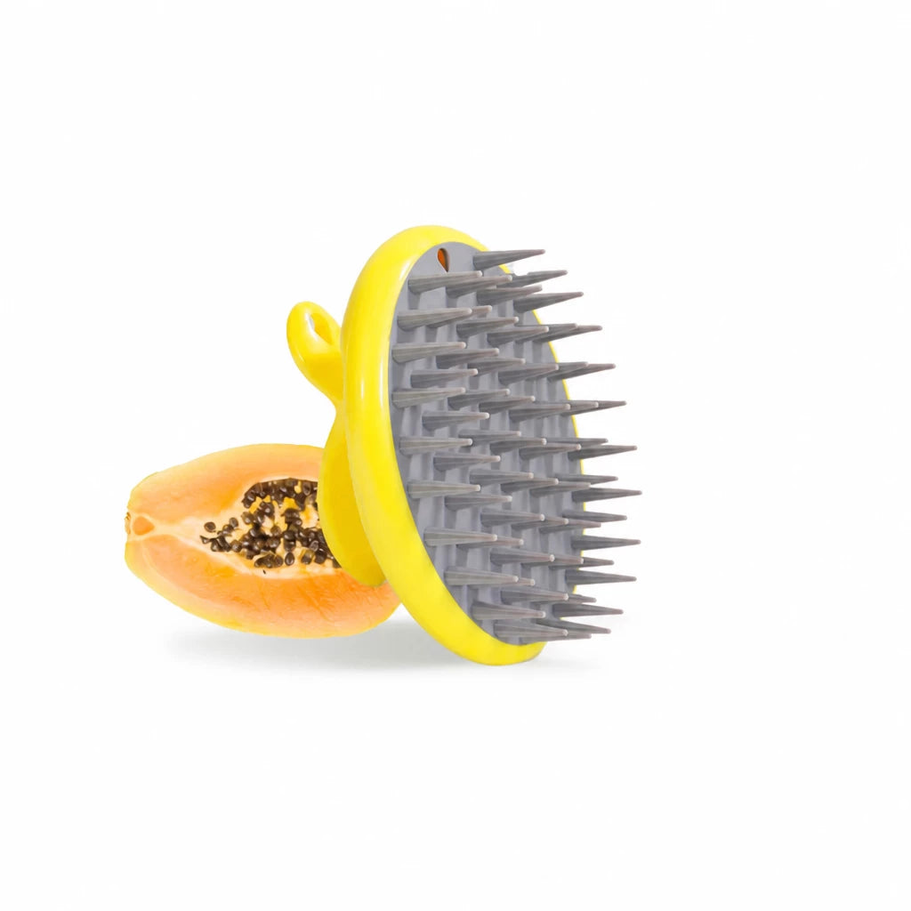 Pet Bath & Grooming Brush for Dogs and Cats