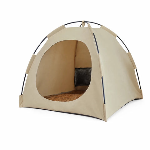 Portable Enclosed Tent Bed for Cats and Small Dogs