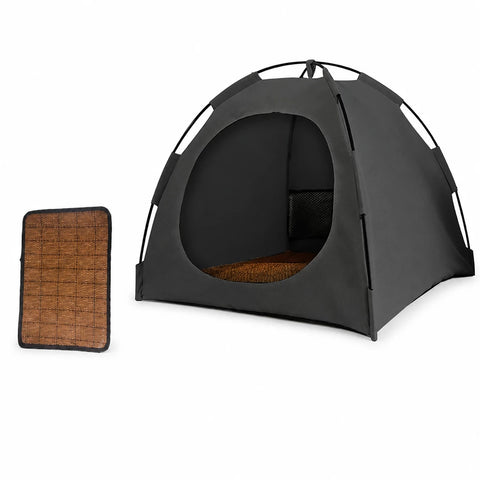 Portable Enclosed Tent Bed for Cats and Small Dogs