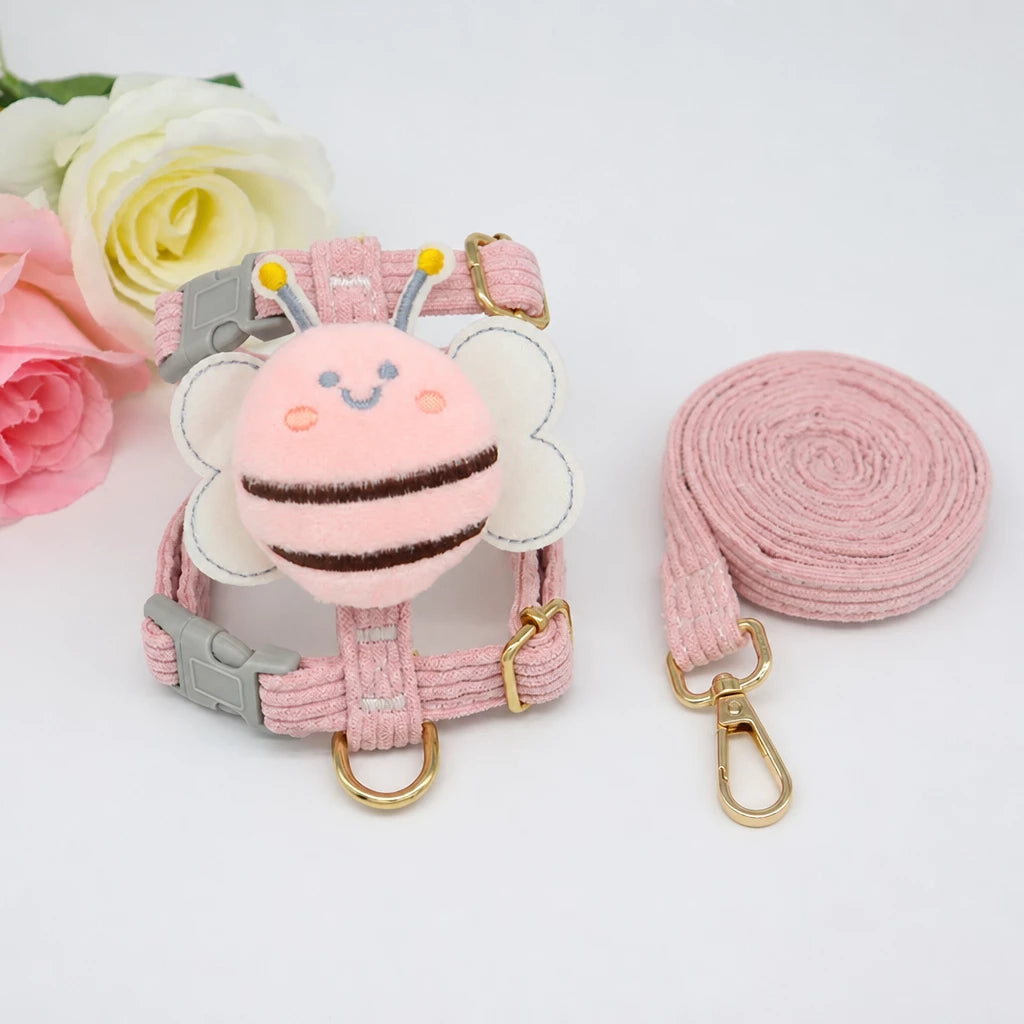 H-Style Harness and Leash Set for Kittens