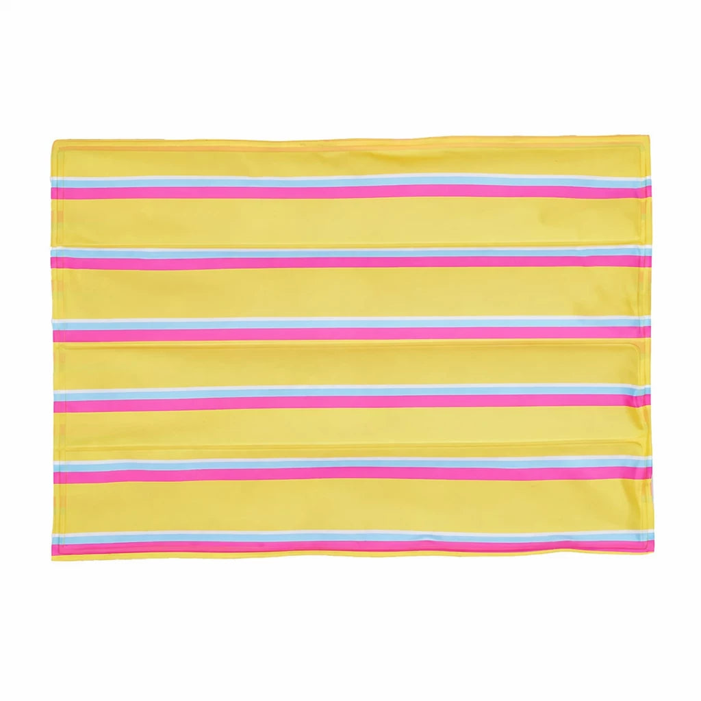 Striped Gel Pet Mat for Dogs & Cats