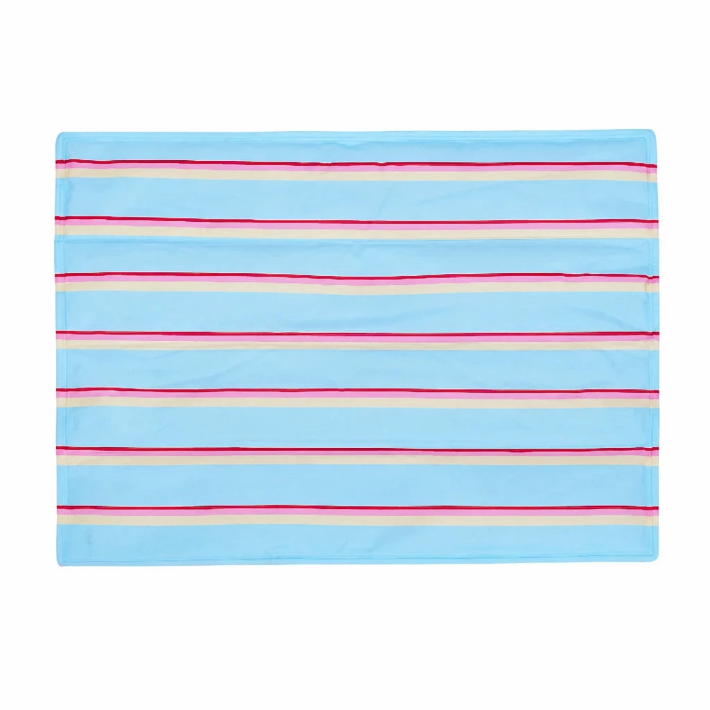 Striped Gel Pet Mat for Dogs & Cats