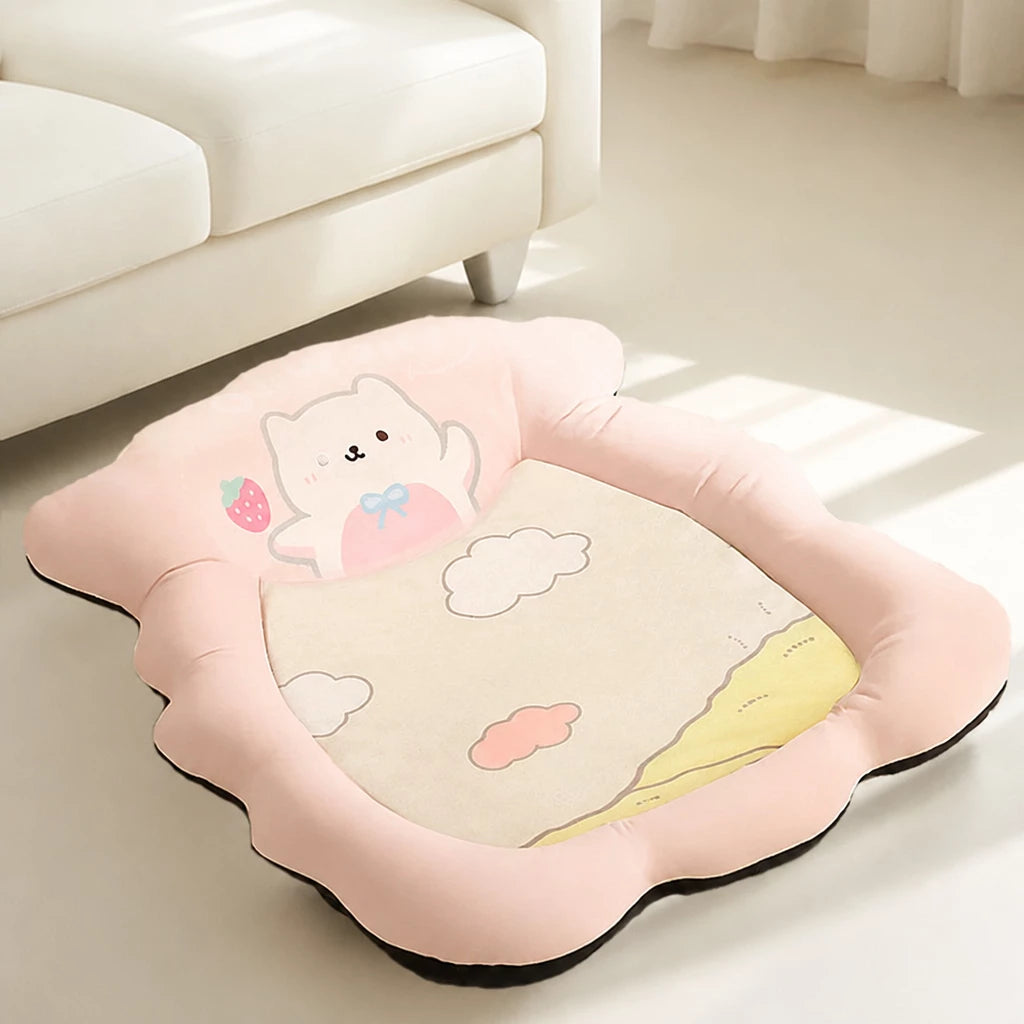 Washable Removable Pet Bed Mat for Dogs & Cats
