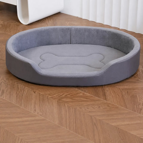 All-Season Removable Washable Polyester Dog Bed