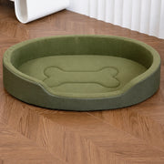 All-Season Removable Washable Polyester Dog Bed