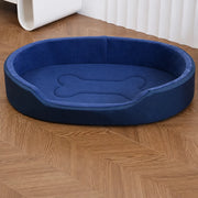 All-Season Removable Washable Polyester Dog Bed