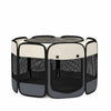 Foldable Enclosed Patchwork Pet Bed for Cats & Dogs