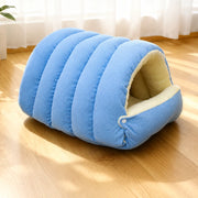 Semi-Enclosed EPE Foam Pet Bed for Cats & Dogs