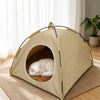 Semi-Enclosed Tent Bed for Cats and Dogs