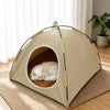 Semi-Enclosed Tent Bed for Cats and Dogs