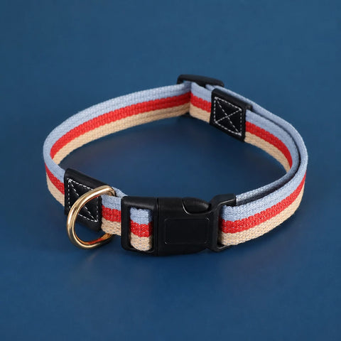 Adjustable Canvas Dog Collar