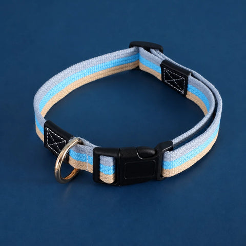Adjustable Canvas Dog Collar
