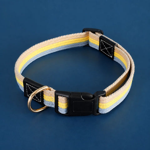 Adjustable Canvas Dog Collar