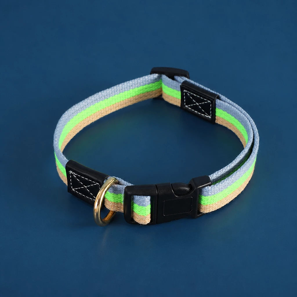 Adjustable Canvas Dog Collar