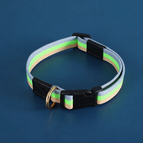 Adjustable Canvas Dog Collar