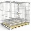 Stackable Metal Dog Crate with Sliding Door