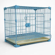 Stackable Metal Dog Crate with Sliding Door