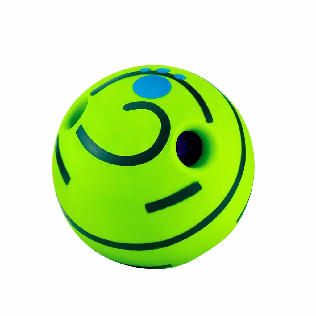 Squeaky Dog Ball Toy for Solo and Interactive Play