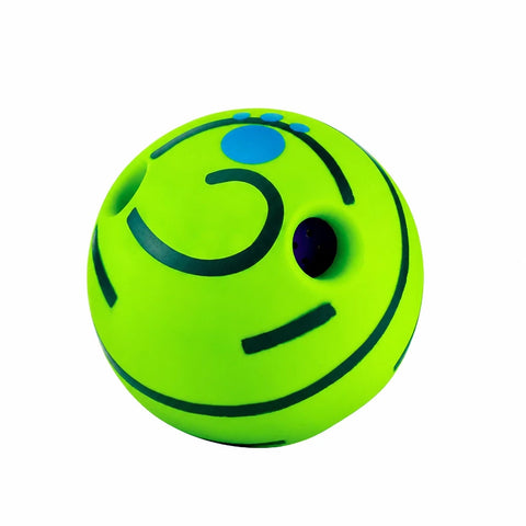 Squeaky Dog Ball Toy for Solo and Interactive Play