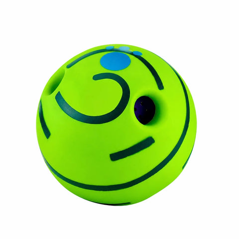 Squeaky Dog Ball Toy for Solo and Interactive Play