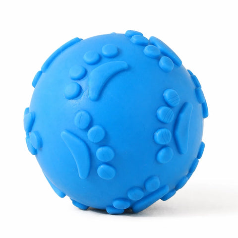 Paw-Shaped Squeaky Ball Dog Toy