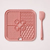 Four-Section Silicone Lick Mat for Dogs