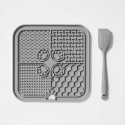 Four-Section Silicone Lick Mat for Dogs