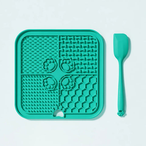 Four-Section Silicone Lick Mat for Dogs