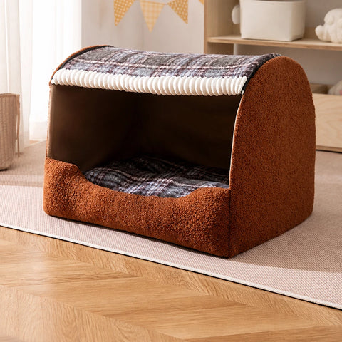 Covered Dog House Bed for Dogs