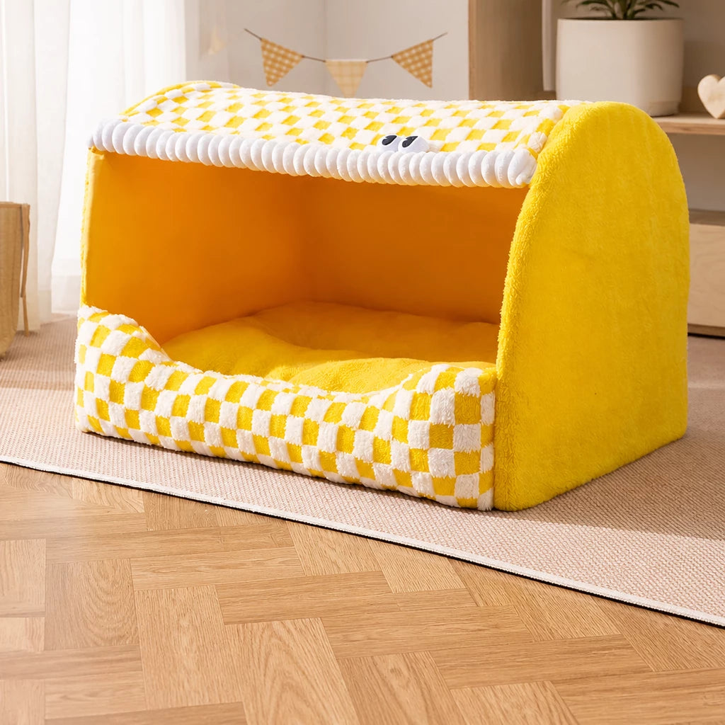 Covered Dog House Bed for Dogs