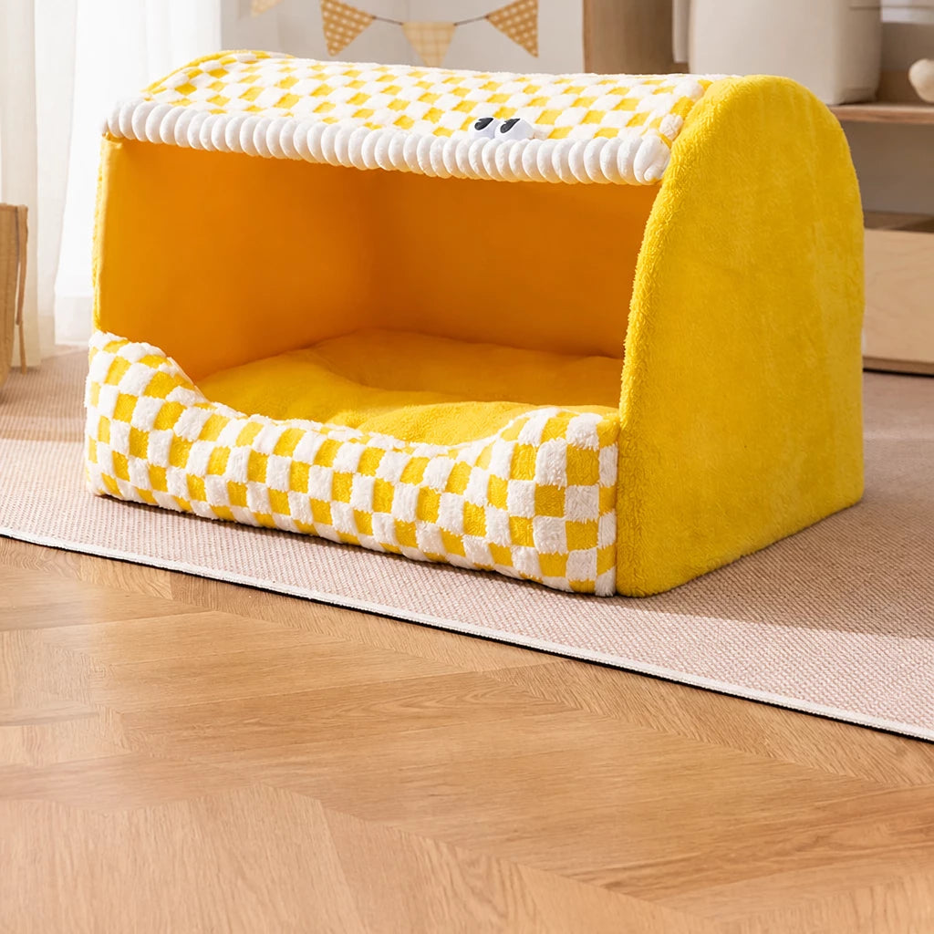 Covered Dog House Bed for Dogs