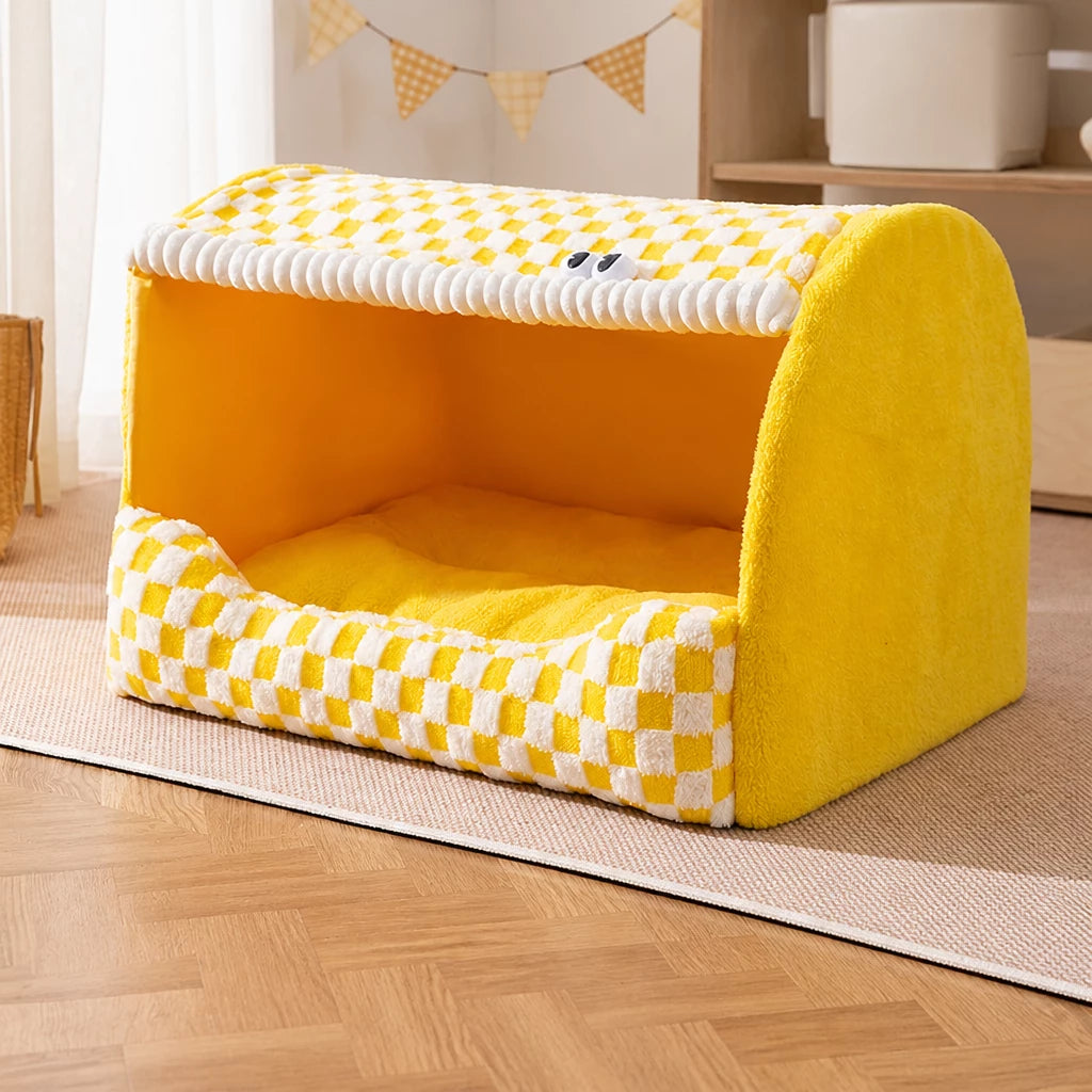 Covered Dog House Bed for Dogs