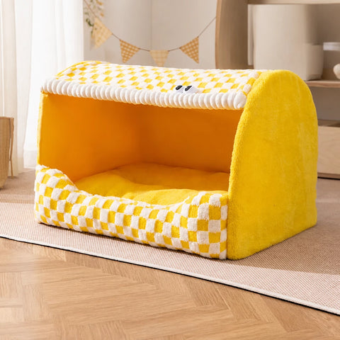 Covered Dog House Bed for Dogs