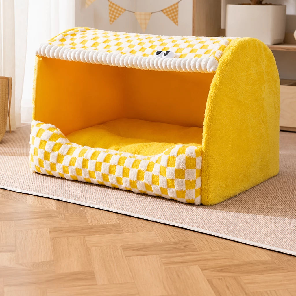 Covered Dog House Bed for Dogs