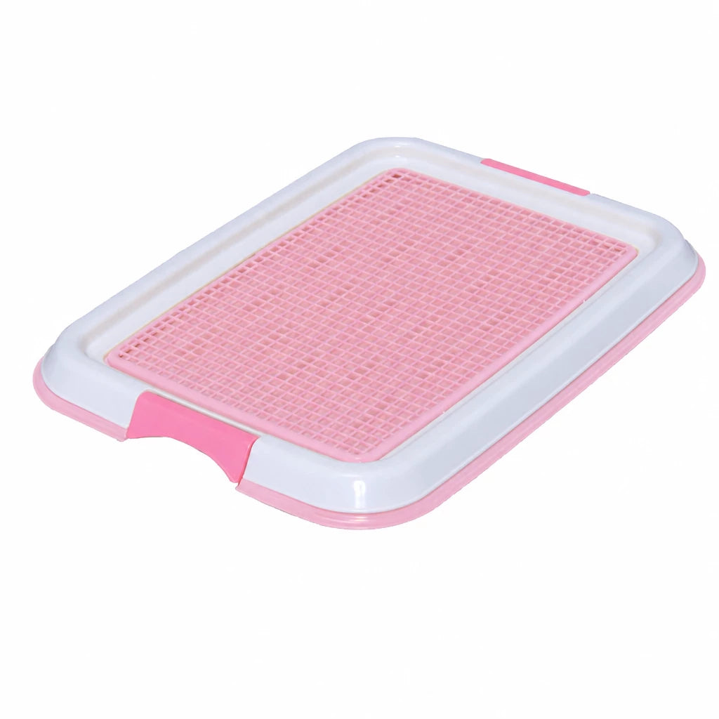 Elevated Mesh Dog Potty Tray