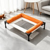 Elevated Mesh Dog Cot with Iron Frame for Small and Large Dogs