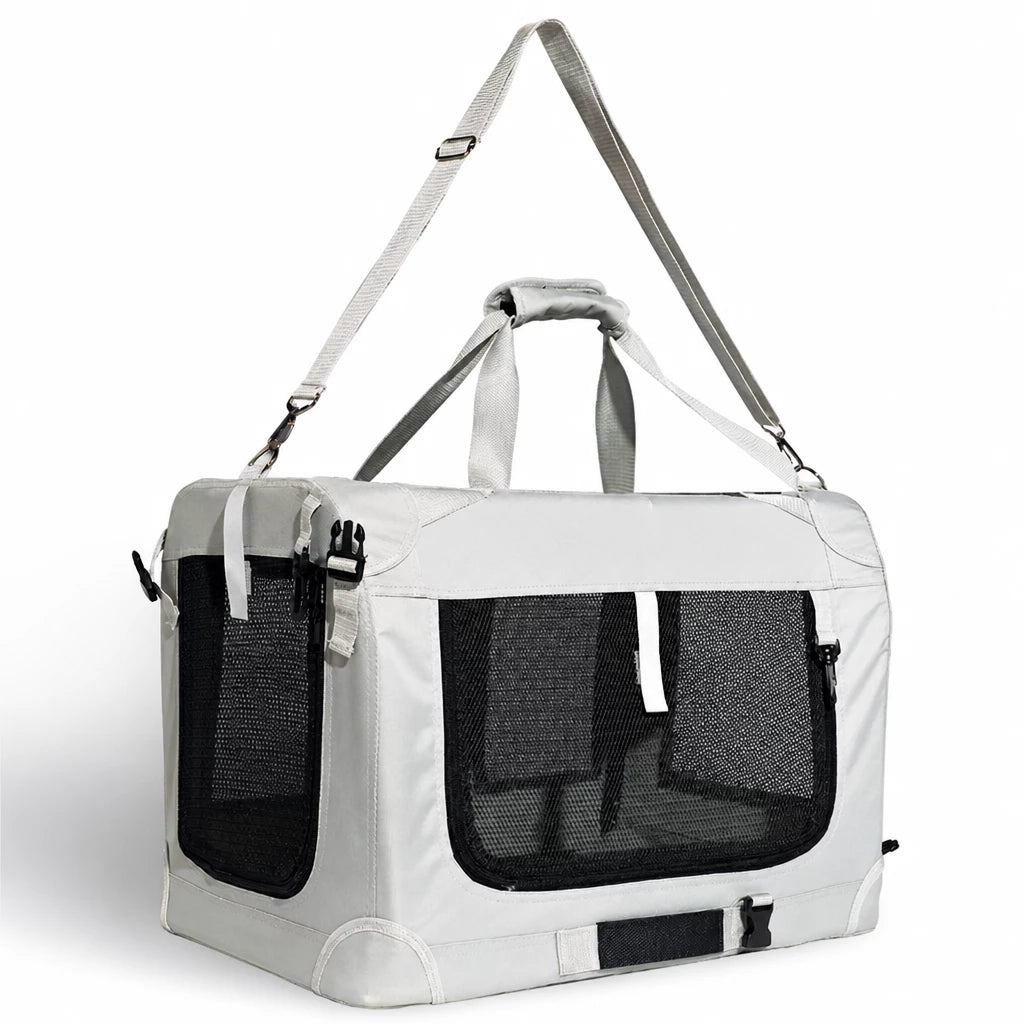 Foldable Pet Carrier for Cats and Dogs