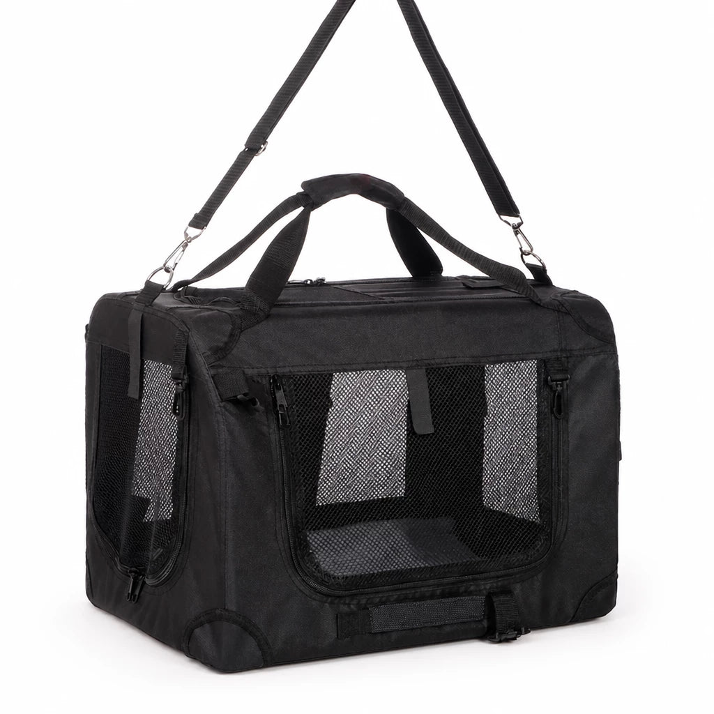 Foldable Pet Carrier for Cats and Dogs