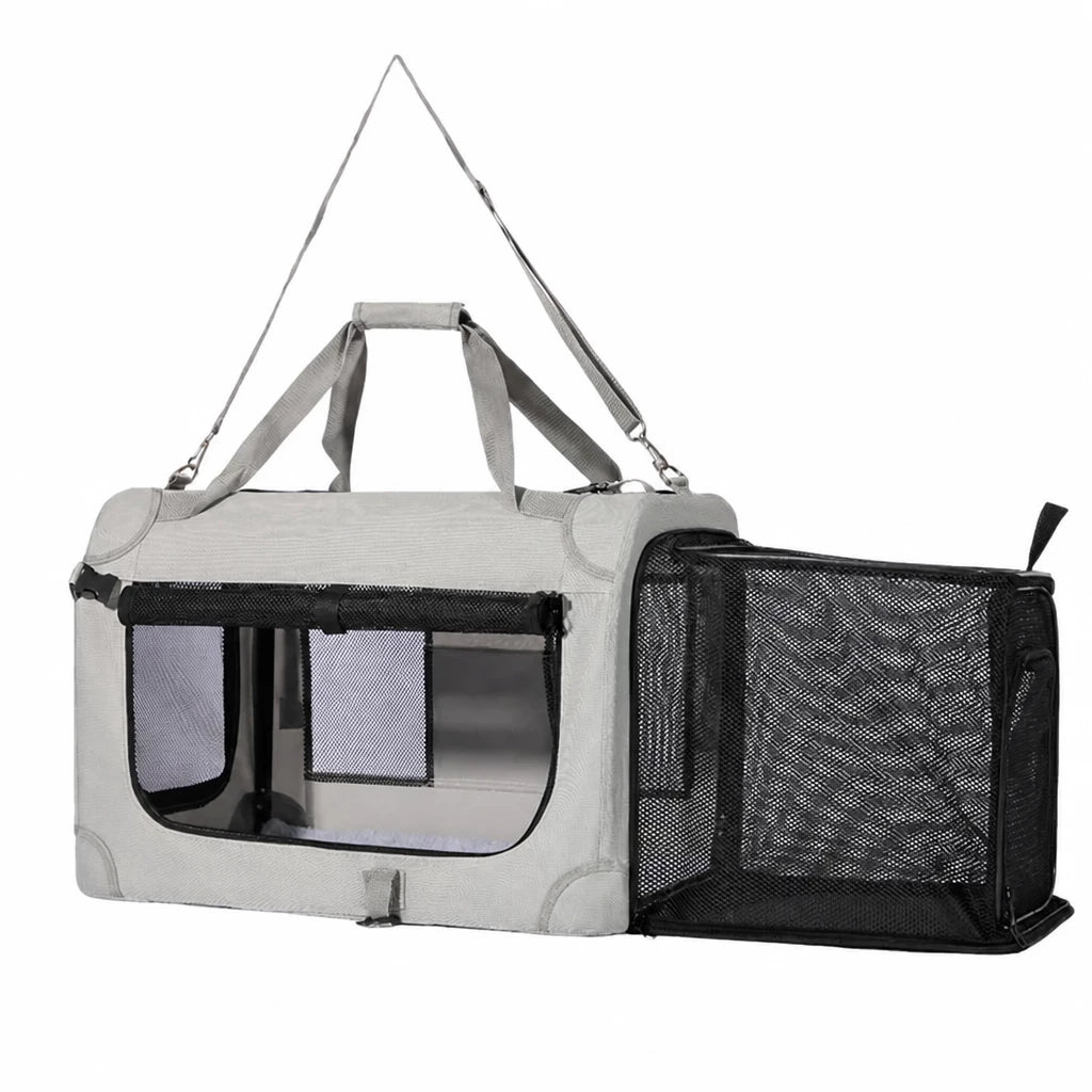 Foldable Pet Carrier for Cats and Dogs