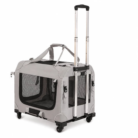 Foldable Pet Carrier for Cats and Dogs